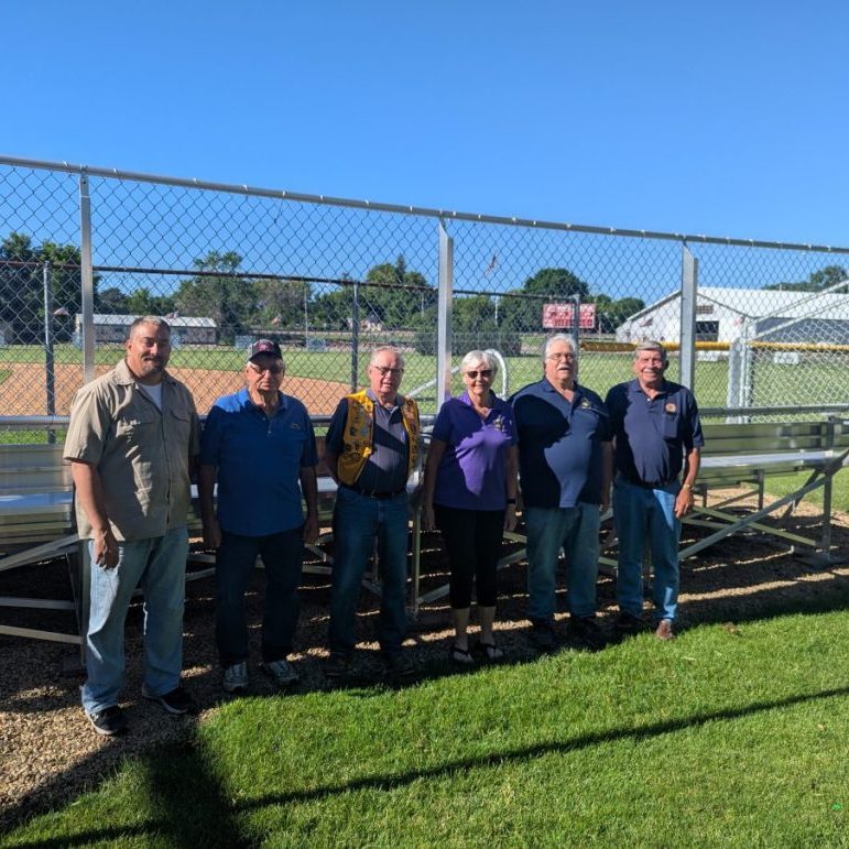 gibbon lions bleachers