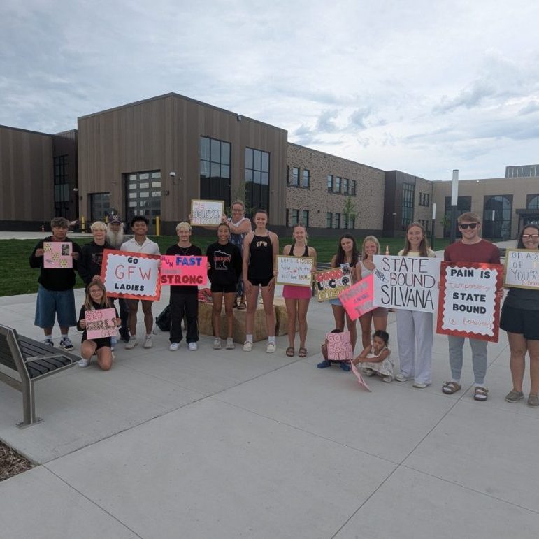 state track sendoff